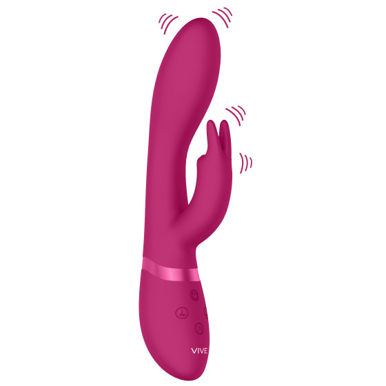Vibro Rabbit Zosia 21 x 3.7cm Rose