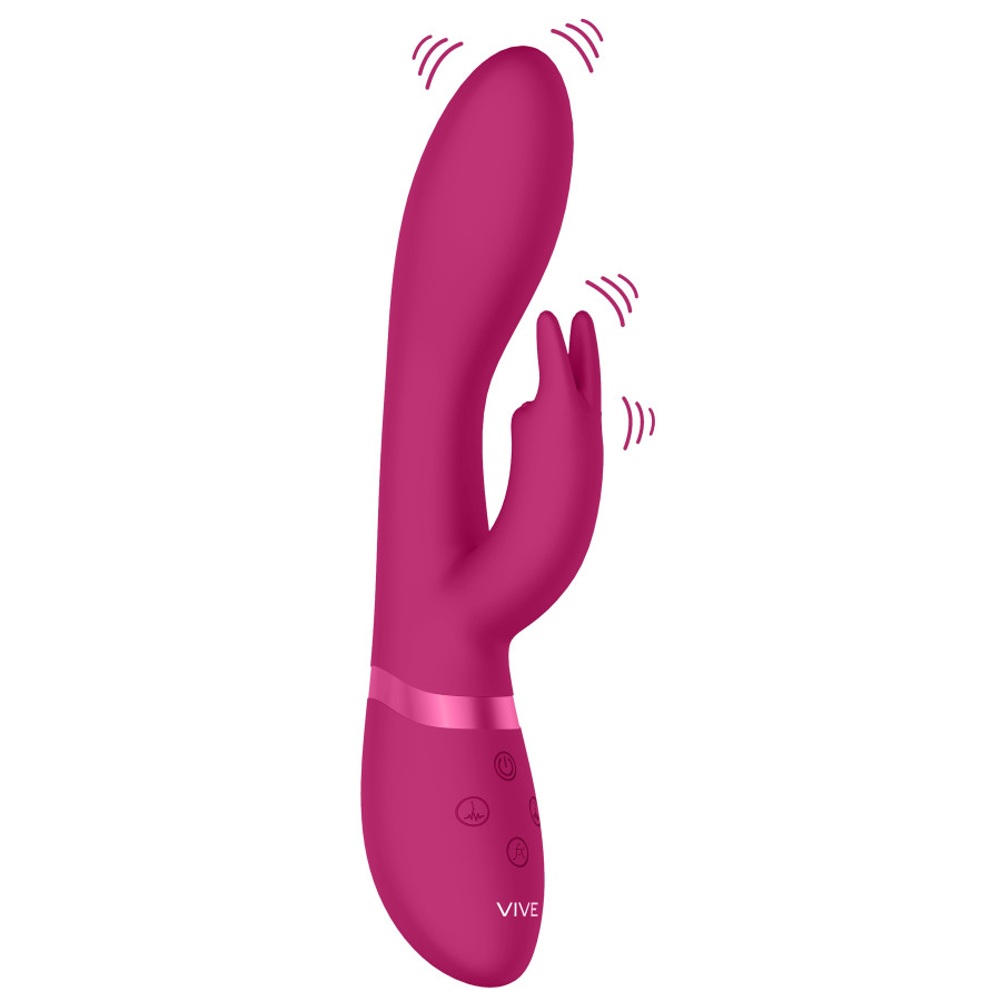 Vibro Rabbit Zosia 21 x 3.7cm Rose