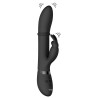 Vibro Rabbit Halo 24.5 x3.5cm Noir