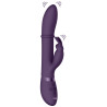Vibro Rabbit Halo 24.5 x 3.5cm Violet