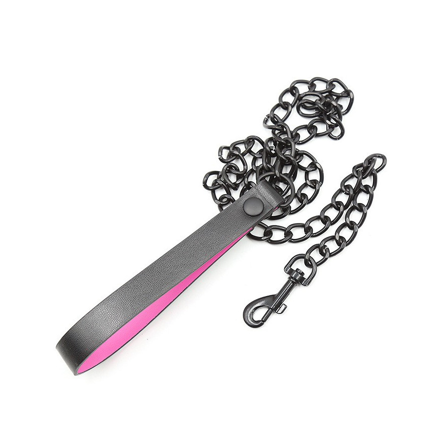Collier Laisse Rose