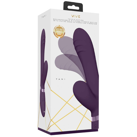 Vibro Rabbit Tani 22 x 3.5cm Violet