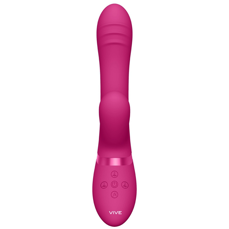 Vibro Rabbit Tani 22 x 3.5cm Rose