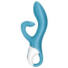 Vibro Rabbit EMBRACE ME Satisfyer 20cm Bleu