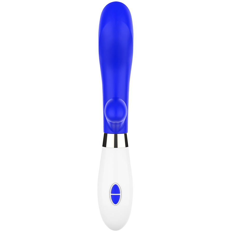 Vibro Rabbit Achilles 20cm Bleu
