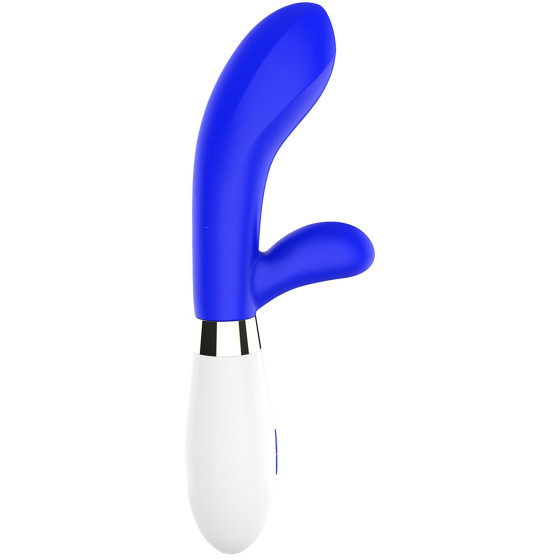 Vibro Rabbit Achilles 20cm Bleu