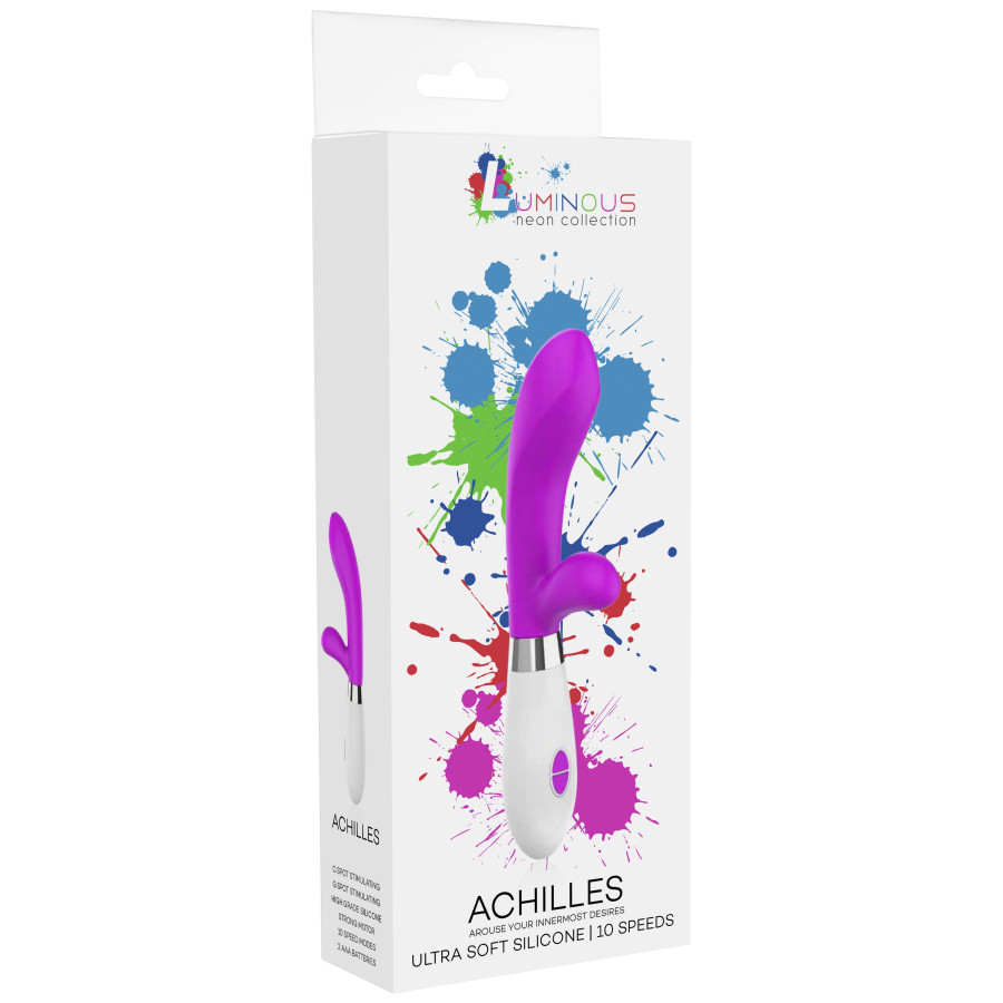Vibro Rabbit Achilles 20cm Rose