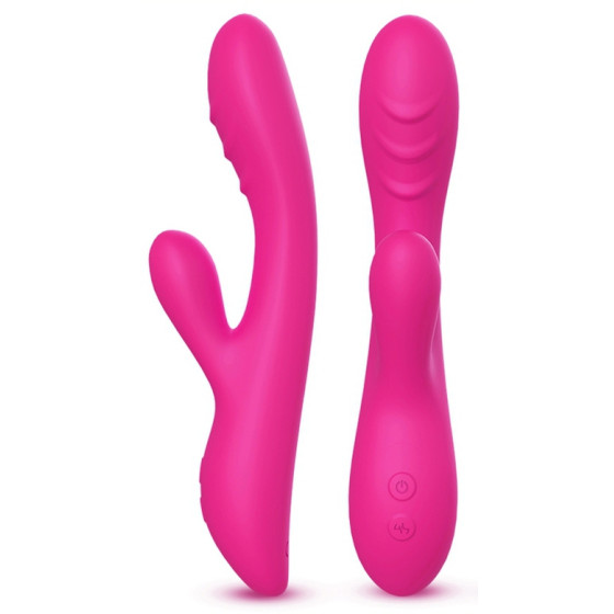 Vibro Rabbit chauffant Spark 22cm Rose