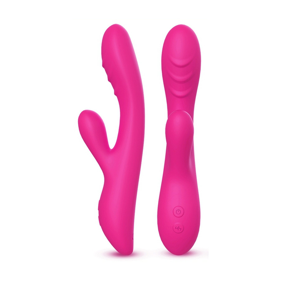 Vibro Rabbit chauffant Spark 22cm Rose