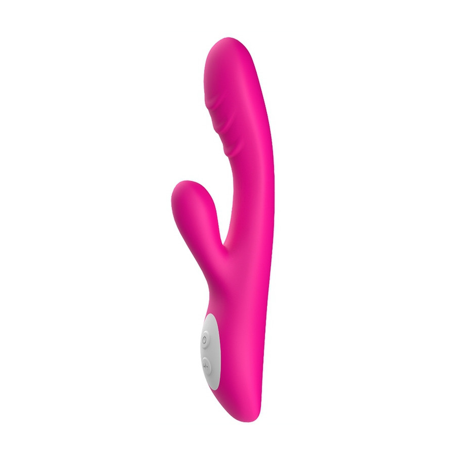 Vibro Rabbit chauffant Spark 22cm Rose