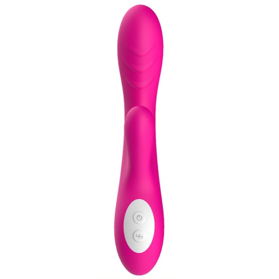 Vibro Rabbit chauffant Spark 22cm Rose