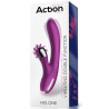 Vibro Rabbit Vibrating Double 10 x 3.5cm Violet