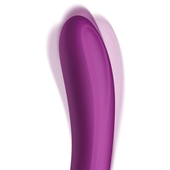 Vibro Rabbit Vibrating Double 10 x 3.5cm Violet