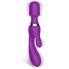 Vibro et Wand Fifteen Action Violet