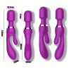 Vibro et Wand Fifteen Action Violet