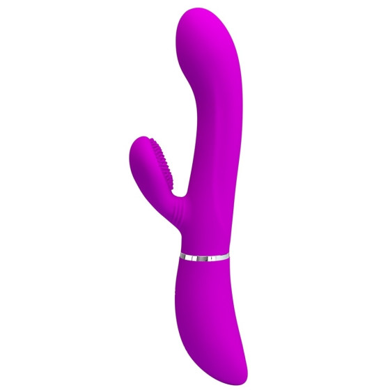 Vibro Rabbit Clit Vibe Pretty Love 10 x 3.2cm Rose