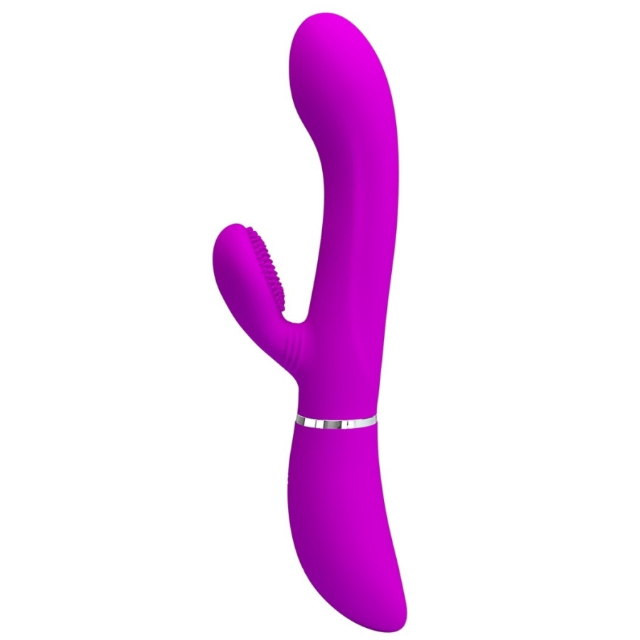Vibro Rabbit Clit Vibe Pretty Love 10 x 3.2cm Rose Vibro Rabbit Clit Vibe Pretty Love 10 x 3.2cm Rose