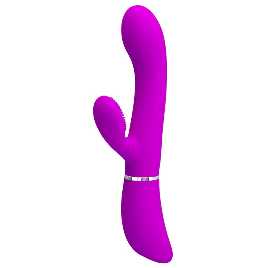 Vibro Rabbit Clit Vibe Pretty Love 10 x 3.2cm Rose