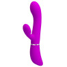Vibro Rabbit Clit Vibe Pretty Love 10 x 3.2cm Rose