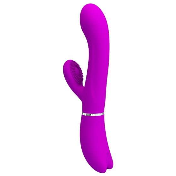 Vibro Rabbit Clit Vibe Pretty Love 10 x 3.2cm Rose