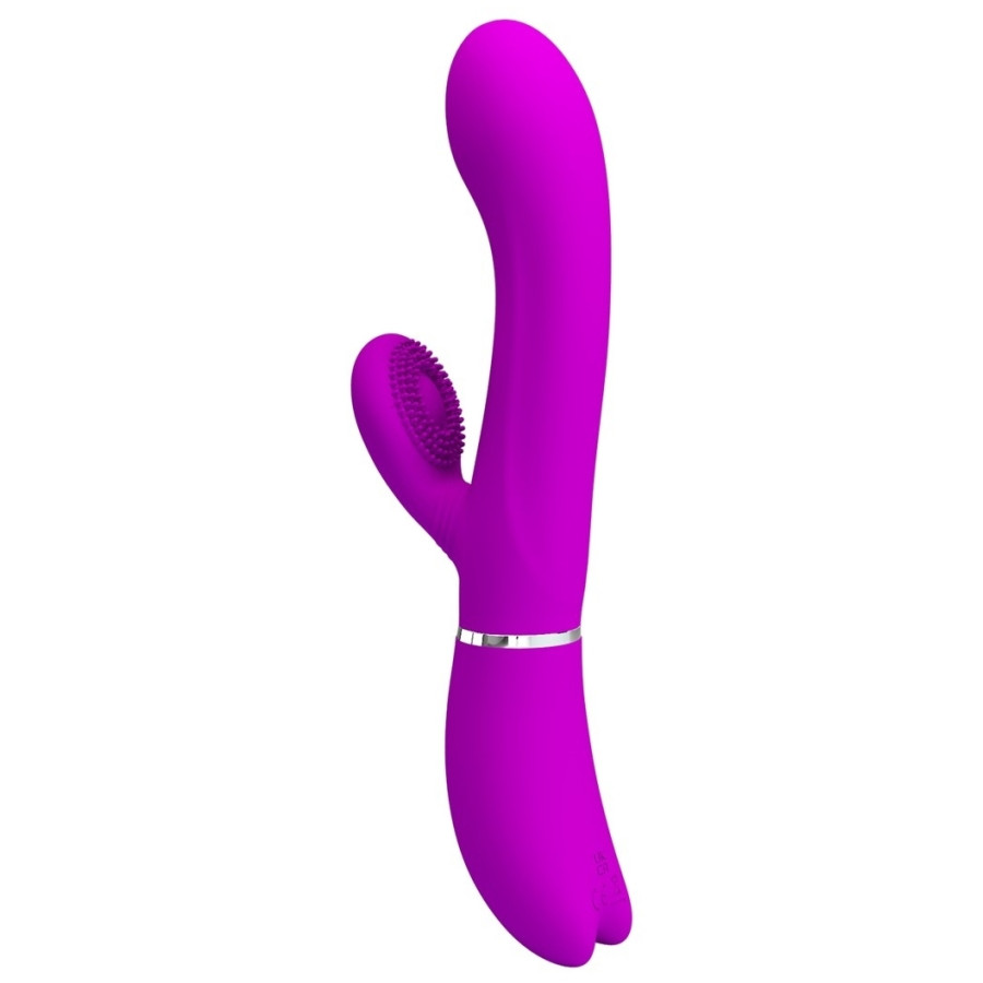 Vibro Rabbit Clit Vibe Pretty Love 10 x 3.2cm Rose
