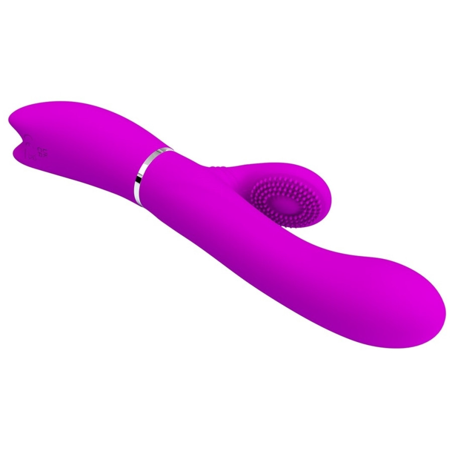 Vibro Rabbit Clit Vibe Pretty Love 10 x 3.2cm Rose