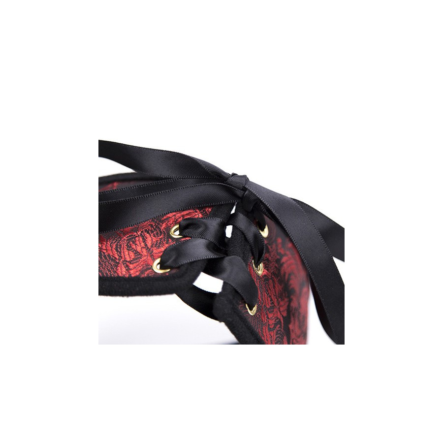 Collier Laisse SCANDAL Rouge