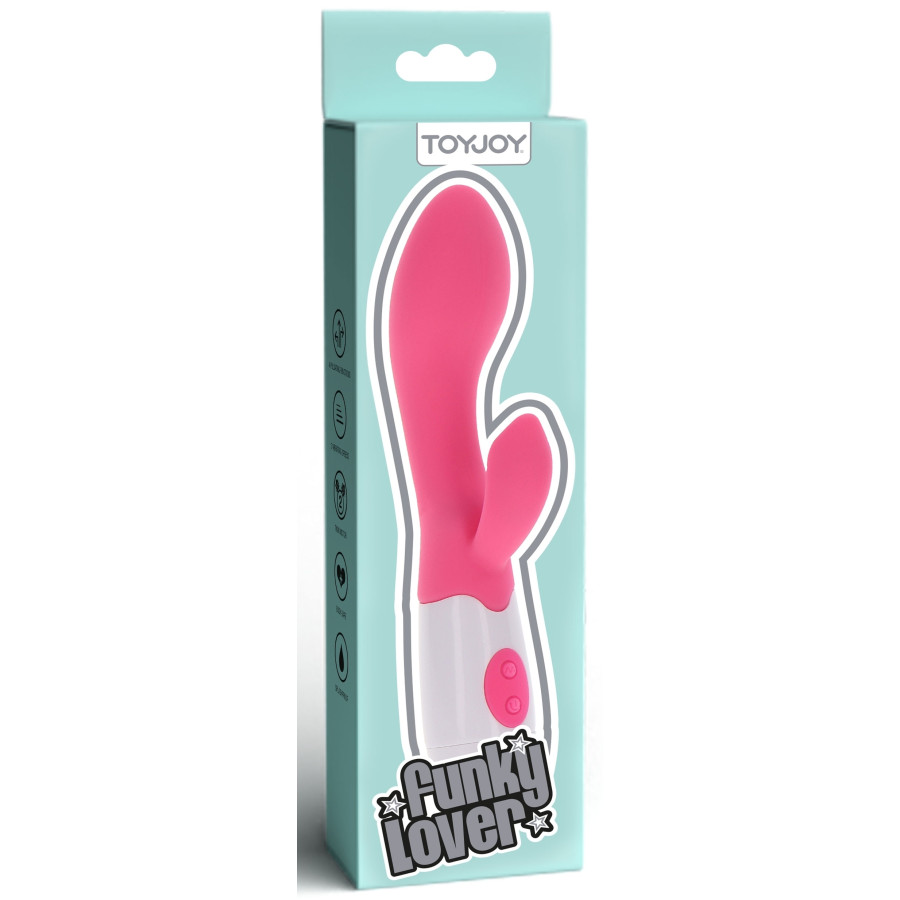 Vibro Rabbit Funky Lover 20cm Rose