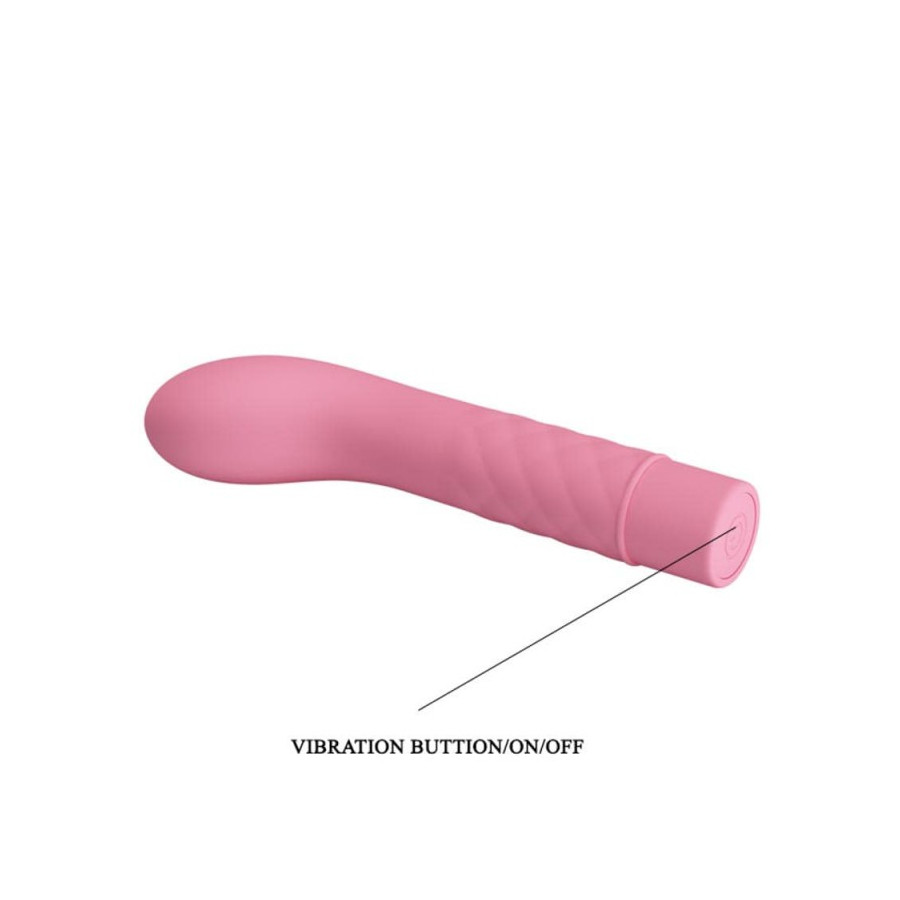 Vibromasseur Point G Atlas- Rose Pastel