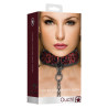 Collier et Laisse Luxury Rouge