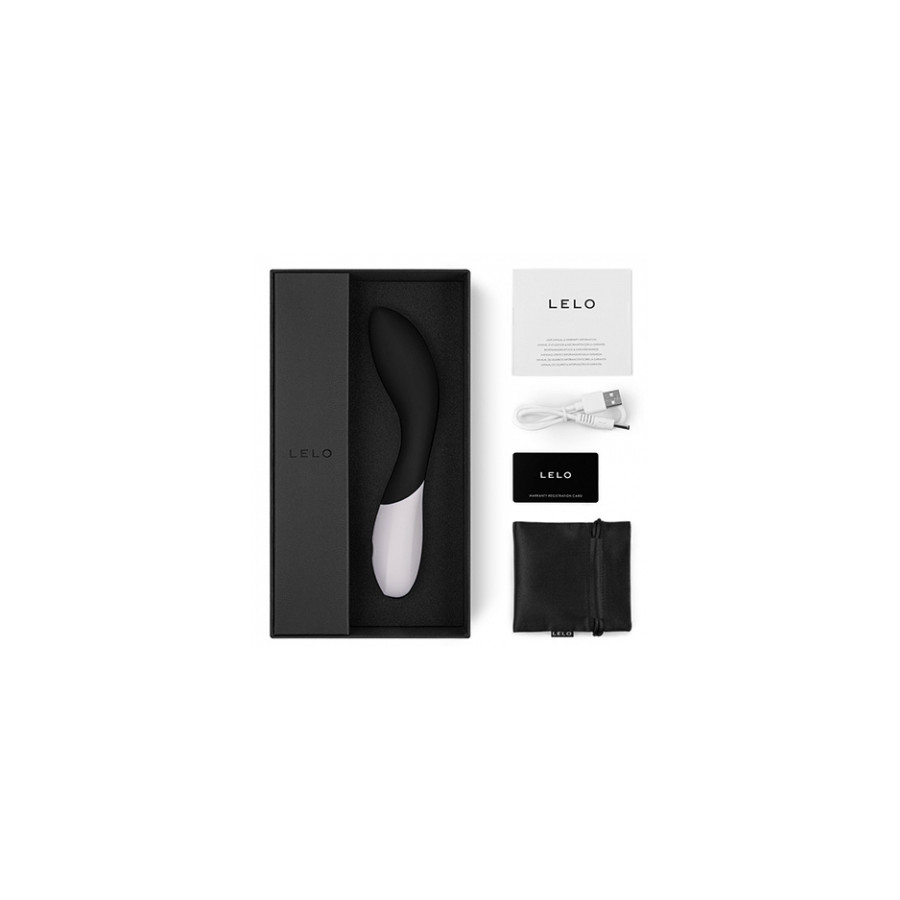 Vibromasseur point G Mona Wave 20cm Noir