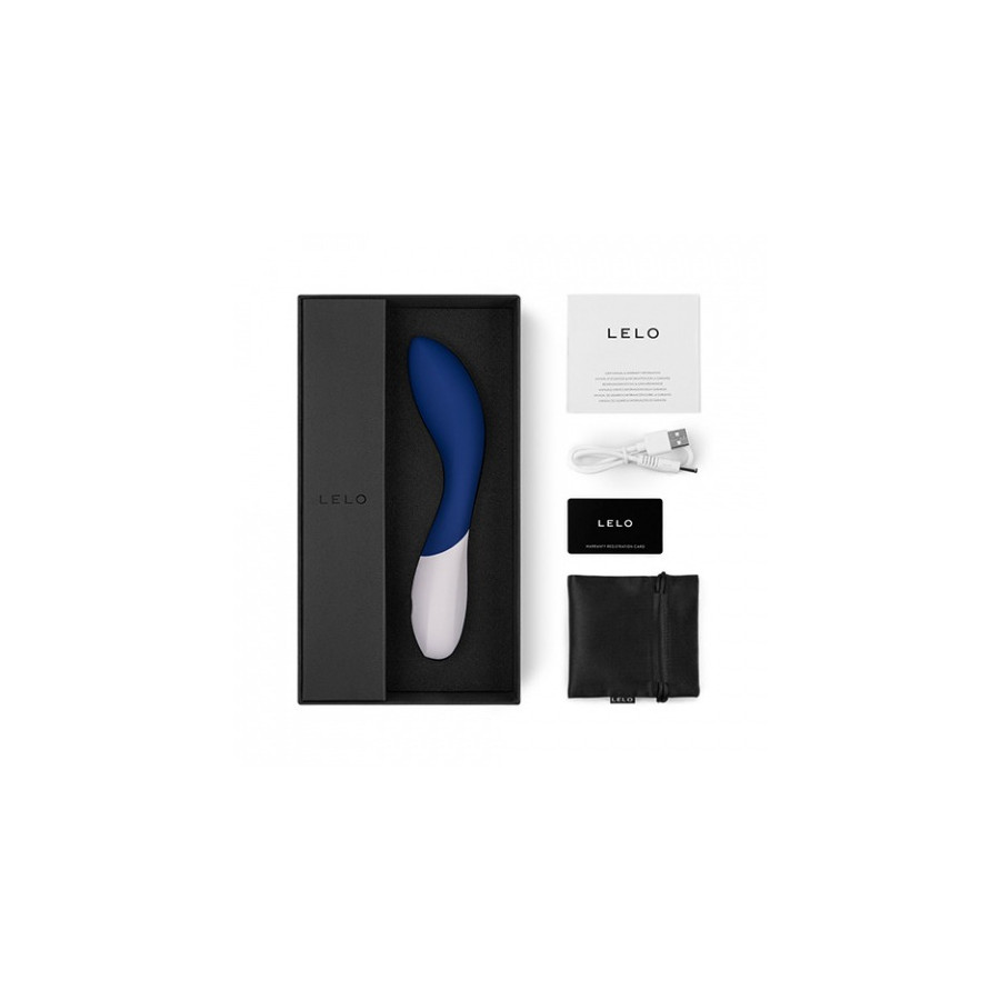 Vibromasseur Point G Mona Wave 20cm Bleu