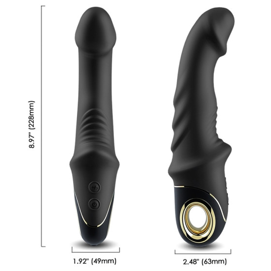 Vibro Point G JOYBLADE 12 x 4cm Noir