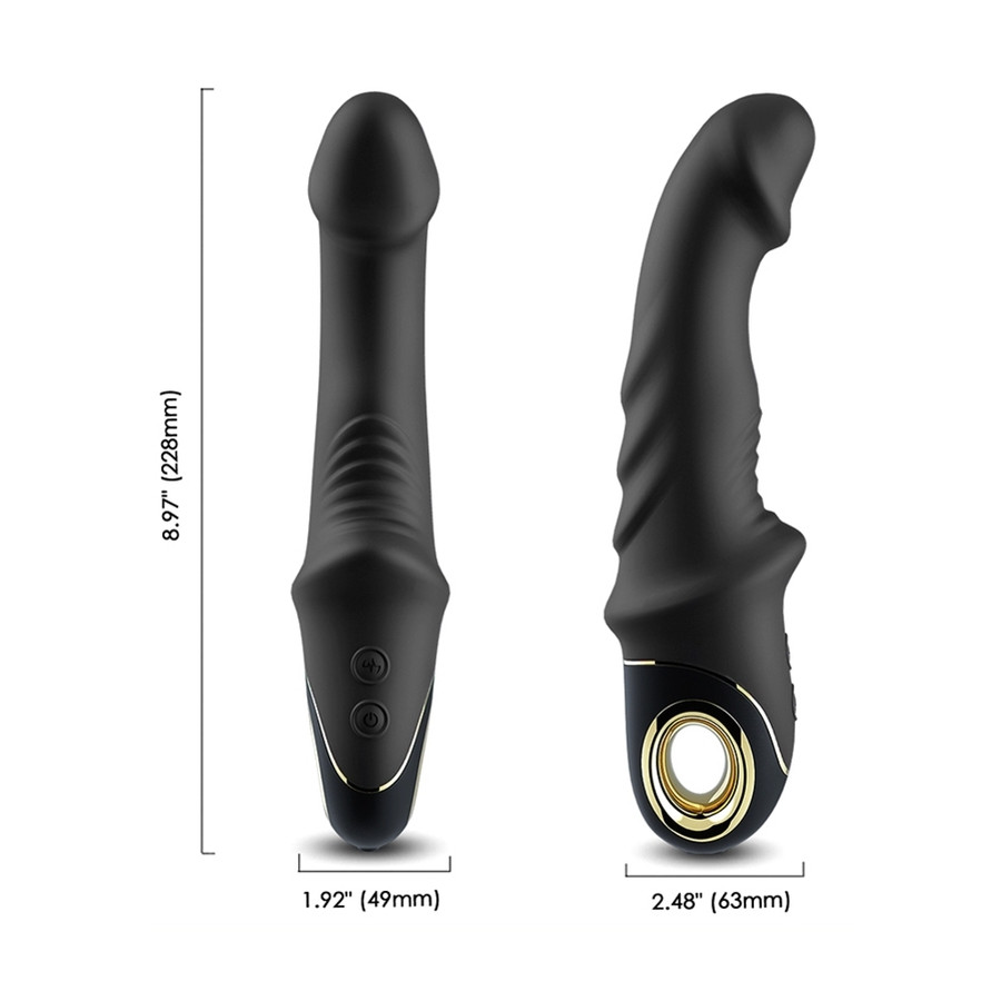 Vibro Point G JOYBLADE 12 x 4cm Noir