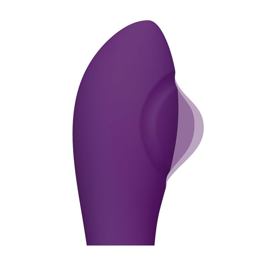 Vibro G-Spot Flap Pulsator 22cm Violet