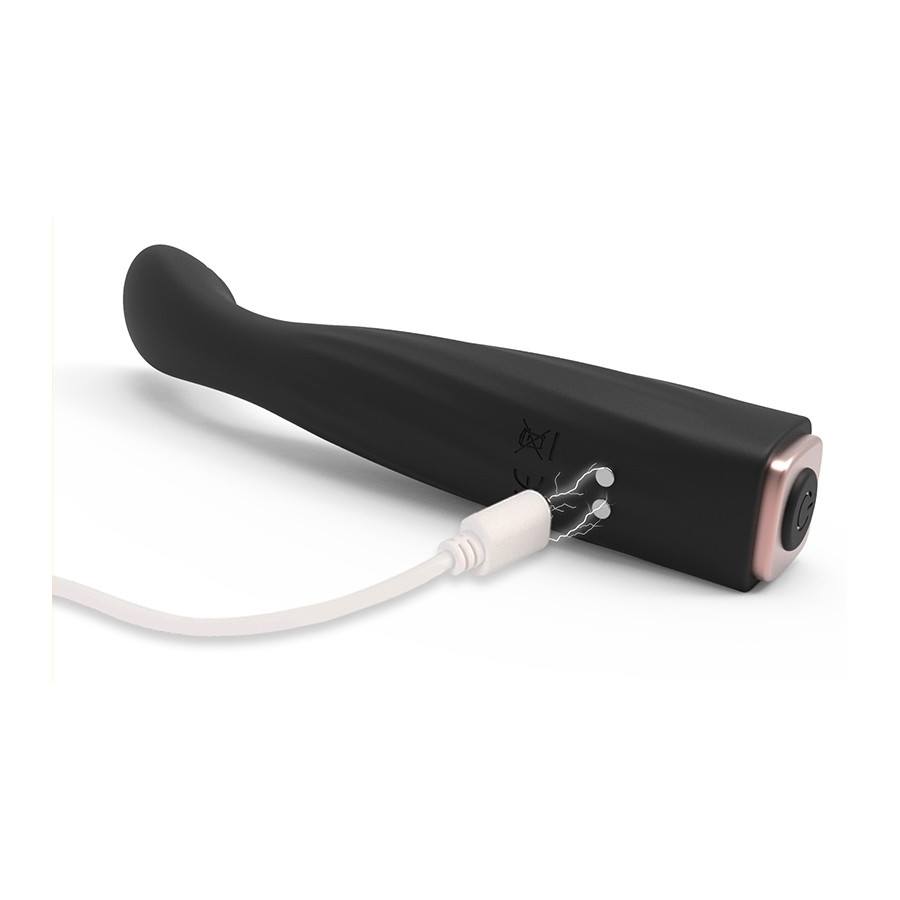 Stimulateur G-Spot Finger 12 x 3cm Noir