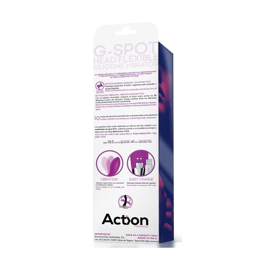 Vibro G-Spot Flex 12 x 4cm Violet