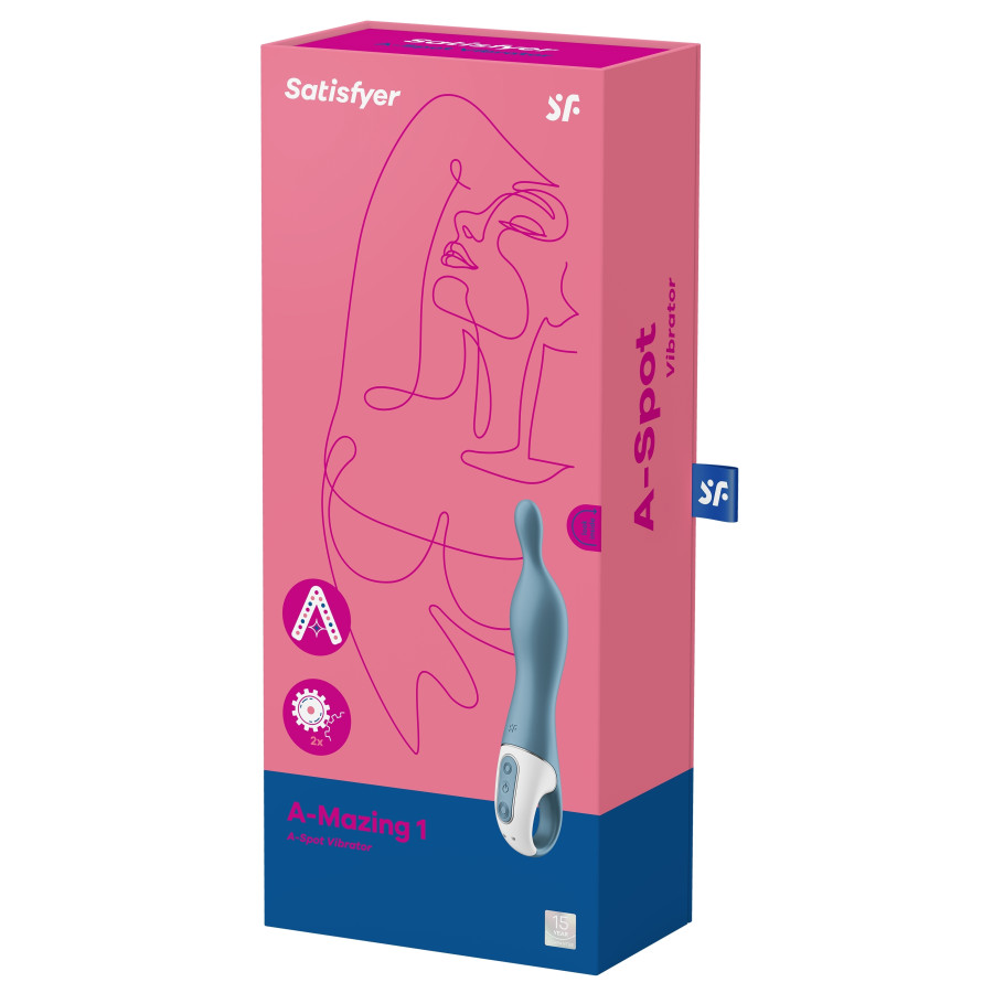 Stimulateur Point G A-Mazing 1 Satisfyer Bleu