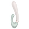 Stimulateur Point G connecté Heat Wave Satisfyer 14 x 3.5cm Menthe