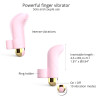 Vibro de doigt Touch Me Love to Love Rose