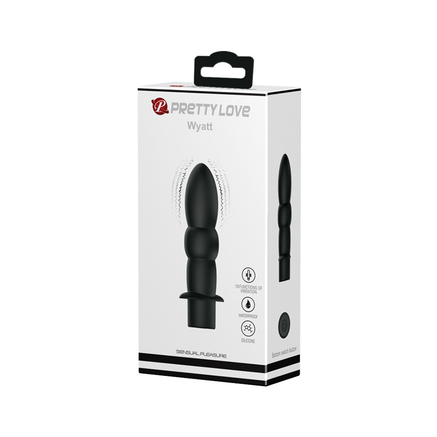 Mini Vibro Wyatt Pretty Love 11.5 x 2.7 cm Noir