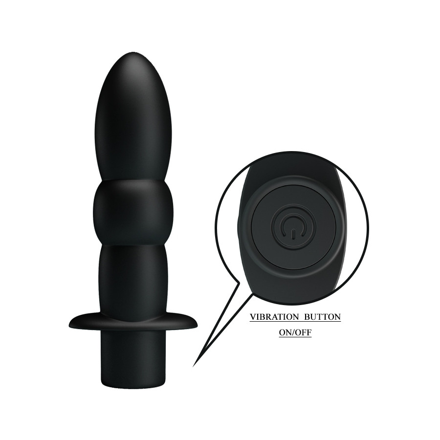 Mini Vibro Wyatt Pretty Love 11.5 x 2.7 cm Noir