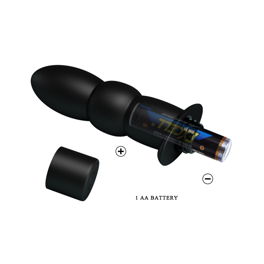 Mini Vibro Wyatt Pretty Love 11.5 x 2.7 cm Noir