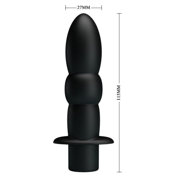 Mini Vibro Wyatt Pretty Love 11.5 x 2.7 cm Noir