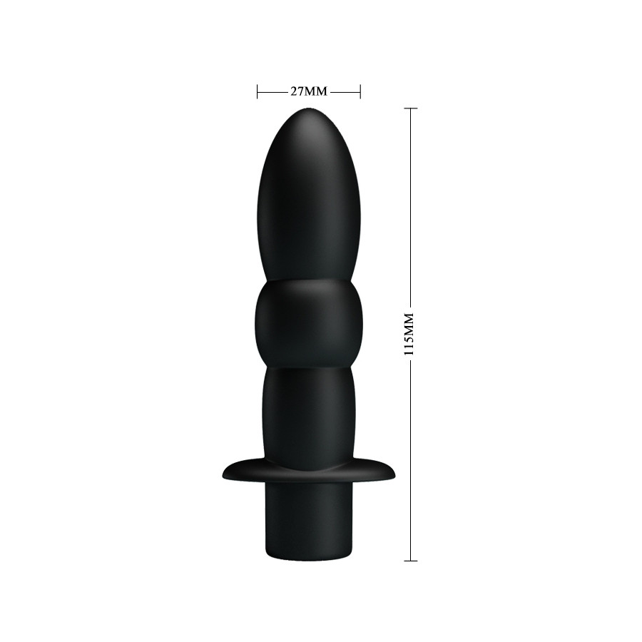 Mini Vibro Wyatt Pretty Love 11.5 x 2.7 cm Noir
