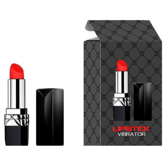 Mini Vibro Red Passion 7.3 x 2.2cm Silver