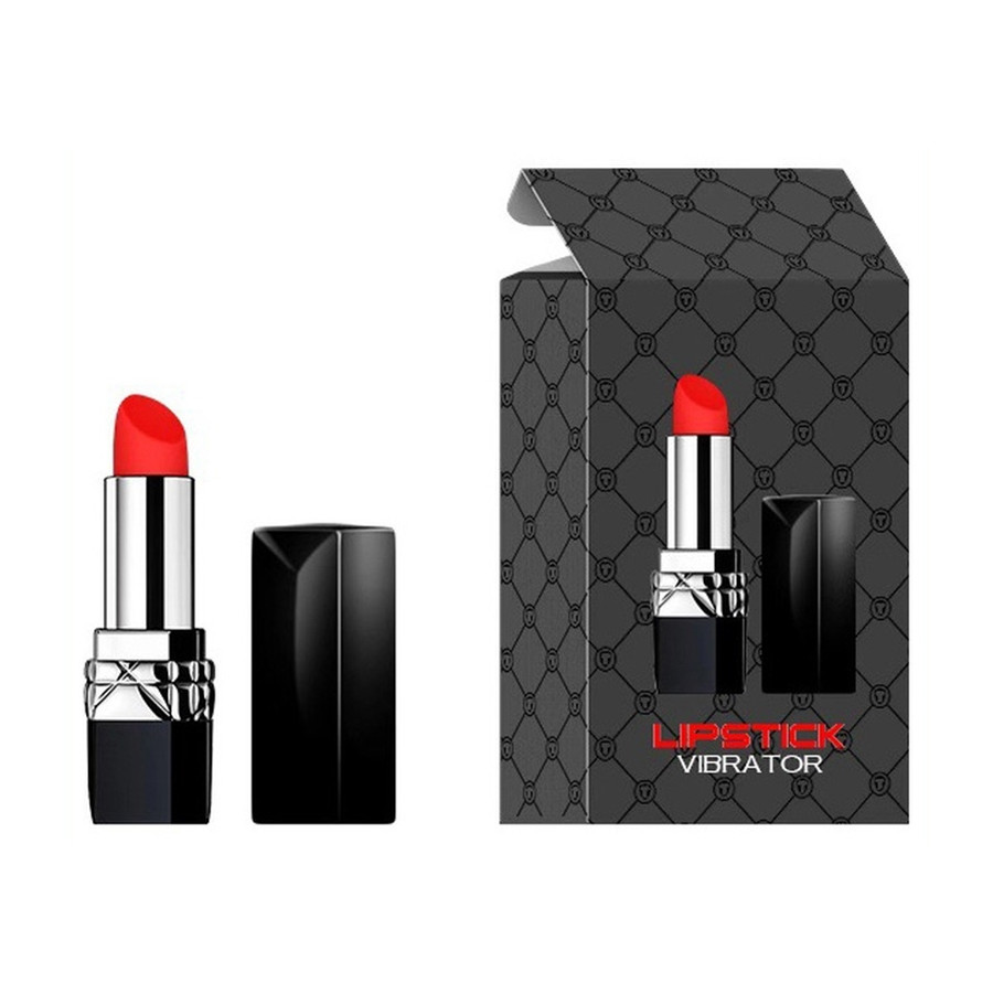 Mini Vibro Red Passion 7.3 x 2.2cm Silver