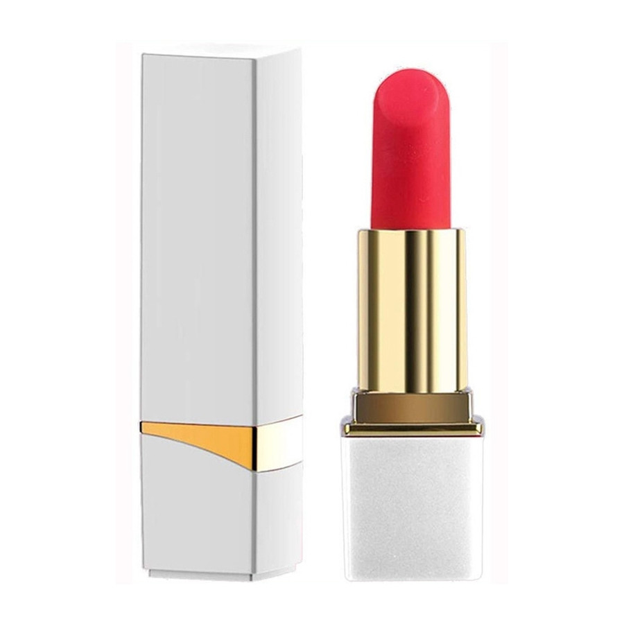 Mini Vibro Lipstick Rock 8.7 x 2.3cm Blanc Mini Vibro Lipstick Rock 8.7 x 2.3cm Blanc