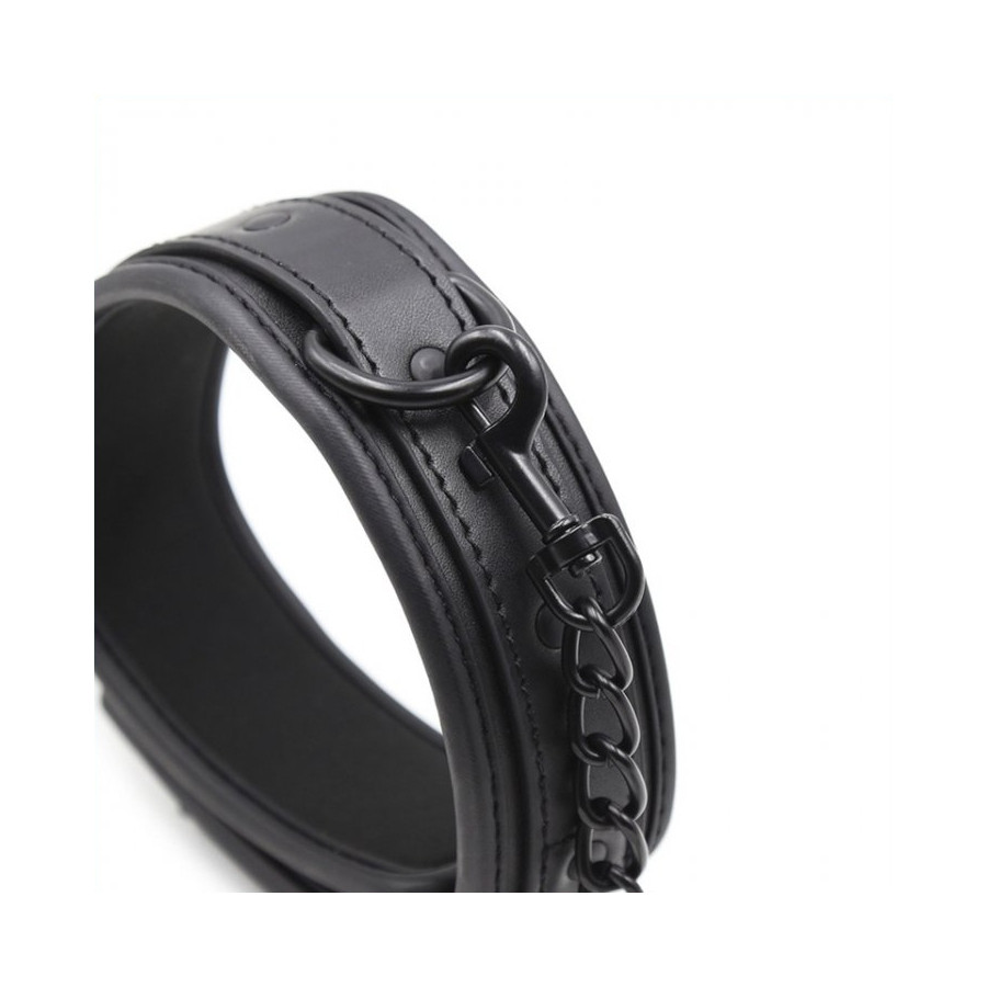 Collier + Laisse Noir