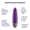 Stimulateur de clitoris Ultra Power Bullet 5 Satisfyer Violet